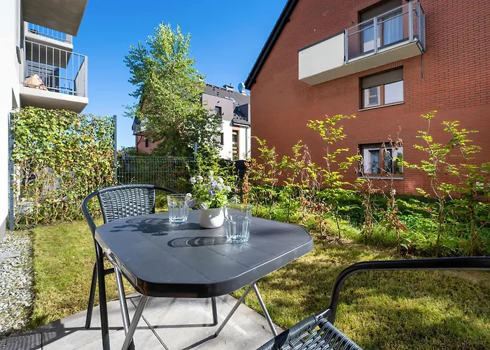 Elegant White With Terrace & Parking In By Renters * Wrocław