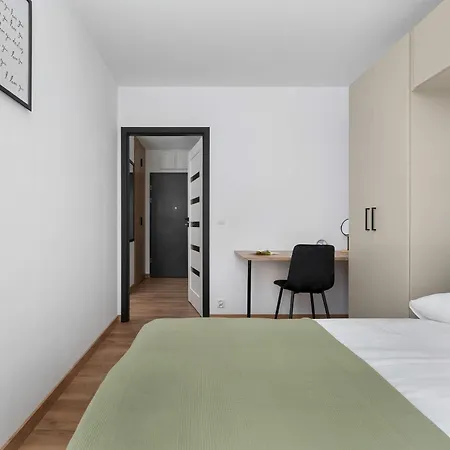 Elegant White With Terrace & Parking In By Renters * Wrocław